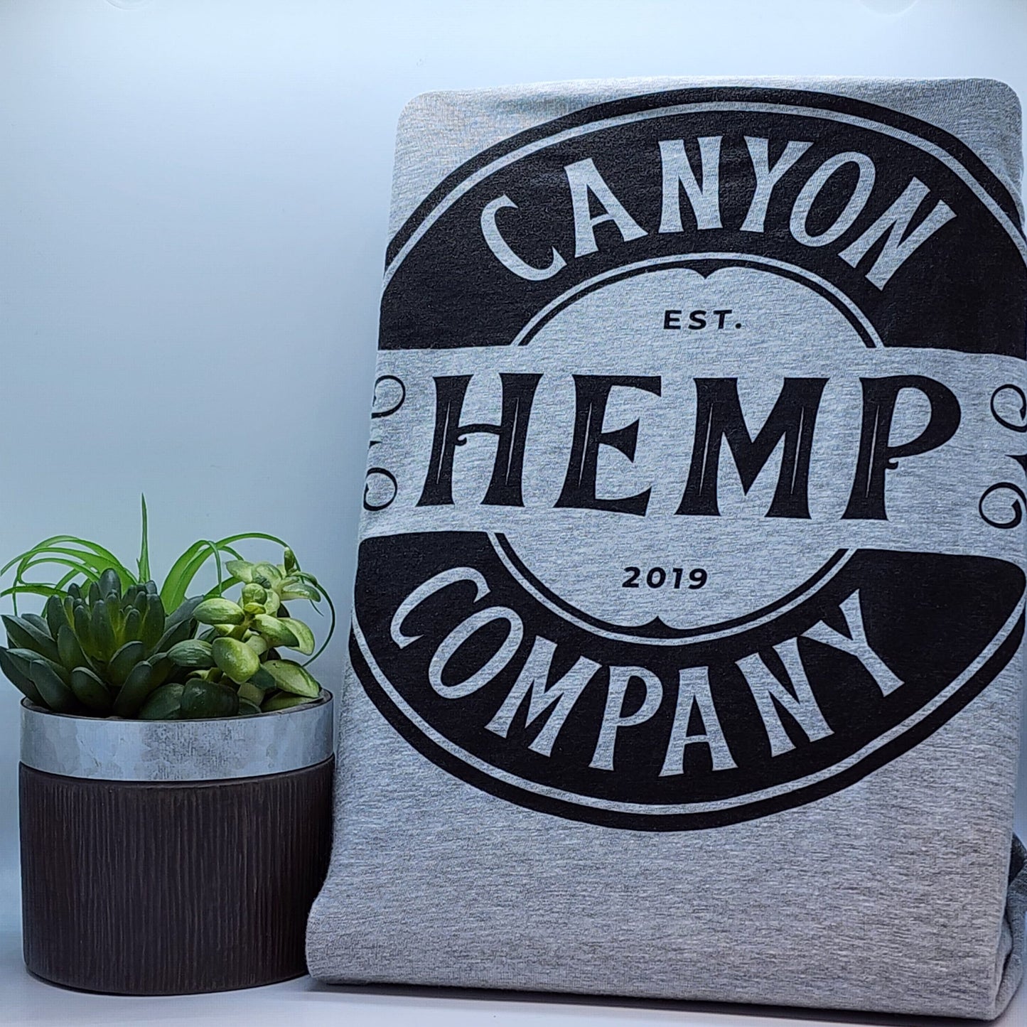 Canyon Hemp Company T-Shirt: Heathered Gray
