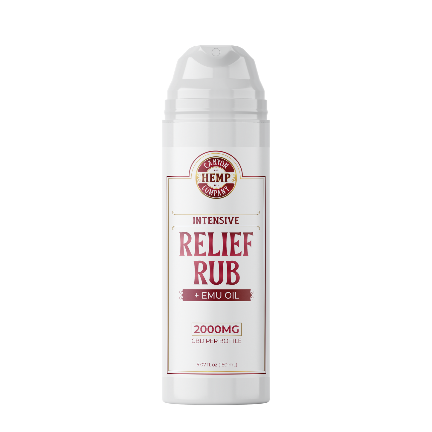 Intensive Relief Rub w/ Emu Oil 2000mg
