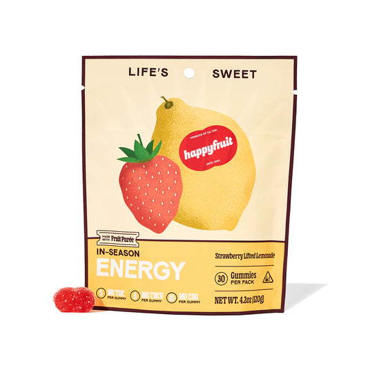 Energy Gummy- Strawberry Lifted Lemonade